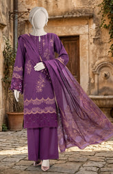 JACQUARD 3PCS UNSTITCHED