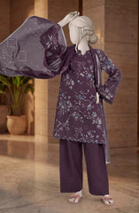 PRINTED LAWN STITCHED 3 PIECE