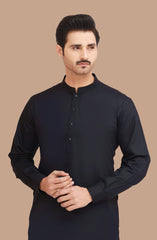 CHARCOAL BLENDED KAMEEZ SHALWAR