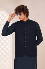 NAVY SUITING WAISTCOAT