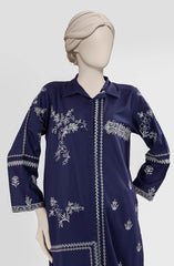EMBROIDERED CAMBRIC STITCHED 2 PIECE