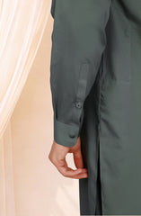 SEA-GREEN BLENDED KAMEEZ SHALWAR