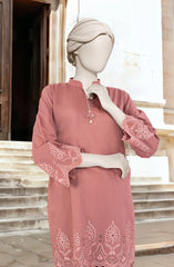 EMBROIDERED CAMBRIC STITCHED 2 PIECE