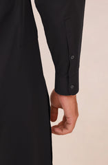 LIGHT-GREY BLENDED KAMEEZ SHALWAR