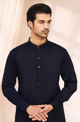NAVY BLENDED KAMEEZ SHALWAR