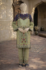 PRINTED CAMBRIC STITCHED 2 PIECE
