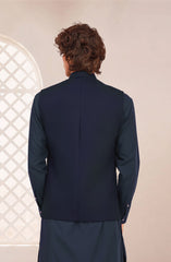 NAVY SUITING WAISTCOAT