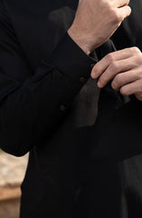 BLACK 100% COTTON KAMEEZ SHALWAR