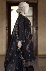 EMBROIDERED CAMBRIC STITCHED 3 PIECE