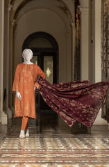 JACQUARD 3PCS UNSTITCHED