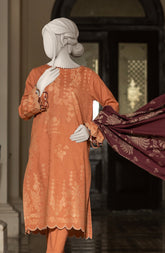 JACQUARD 3PCS UNSTITCHED