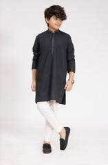 TEAL BLENDED EMBROIDERED KURTA