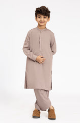 LATTE EMBROIDERED BLENDED KAMEEZ SHALWAR