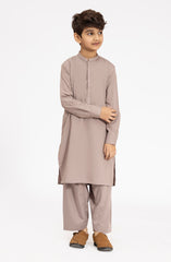 LATTE EMBROIDERED BLENDED KAMEEZ SHALWAR