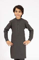 CHARCOAL BLENDED KURTA PYJAMA