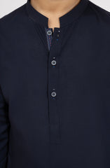 NAVY KURTA PAJAMA