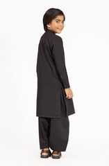 BLACK BLENDED KAMEEZ SHALWAR