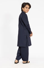 NAVY BLENDED KAMEEZ SHALWAR
