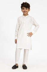 OFF WHITE KURTA PAJAMA