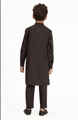 CHOCOLATE-BROWN KURTA PAJAMA