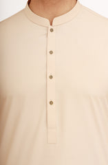 OFF-WHITE BLENDED KAMEEZ SHALWAR