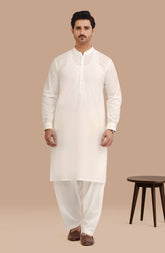 OFF-WHITE 100% COTTON KAMEEZ SHALWAR