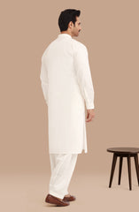 OFF-WHITE 100% COTTON KAMEEZ SHALWAR
