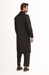 BLACK BLENDED KAMEEZ SHALWAR