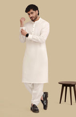 OFF-WHITE 100% COTTON KAMEEZ SHALWAR