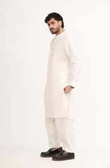 OFF-WHITE 100% COTTON KAMEEZ SHALWAR