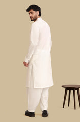 OFF-WHITE 100% COTTON KAMEEZ SHALWAR