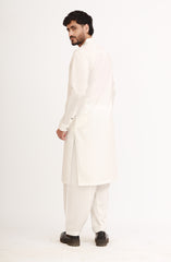 OFF-WHITE 100% COTTON KAMEEZ SHALWAR