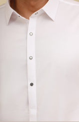 WHITE 100% COTTON KAMEEZ SHALWAR