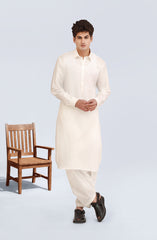OFF-WHITE 100% COTTON KAMEEZ SHALWAR
