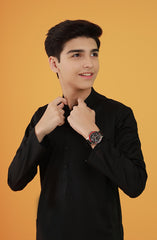 TEENS KURTA BLACK