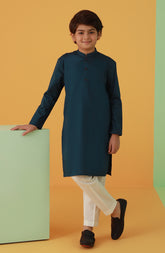 BOYS KURTA NAVY BLUE