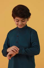 BOYS KURTA NAVY BLUE