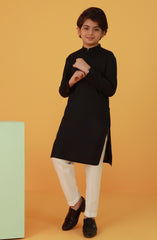 BOYS KURTA BLACK