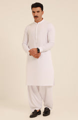 MEN KAMEEZ SHALWAR WHITE