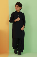 BOYS KAMEEZ SHALWAR NAVY BLUE