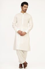 OFF-WHITE 100% COTTON KAMEEZ SHALWAR