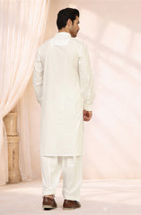 OFF-WHITE 100% COTTON KAMEEZ SHALWAR