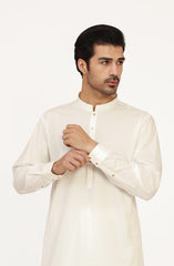 OFF-WHITE 100% COTTON KAMEEZ SHALWAR