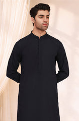 NAVY BLENDED KAMEEZ SHALWAR