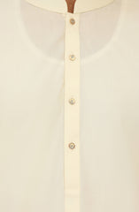 CREAM BLENDED KAMEEZ SHALWAR