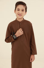 BOYS KURTA PAJAMA BROWN