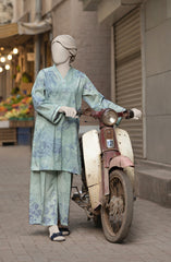 PRINTED CAMBRIC STITCHED 2 PIECE