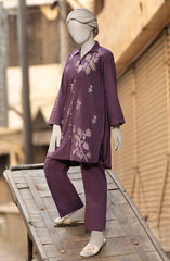 PRINTED CAMBRIC STITCHED 2 PIECE