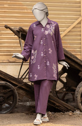 PRINTED CAMBRIC STITCHED 2 PIECE