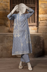 PRINTED CAMBRIC STITCHED 2 PIECE